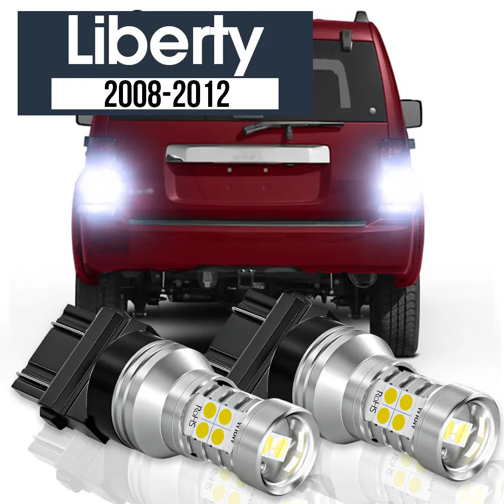 

2pcs LED Backup Light Reverse Lamp Canbus Accessories For Jeep Liberty KK 2008 2009 2010 2011 2012