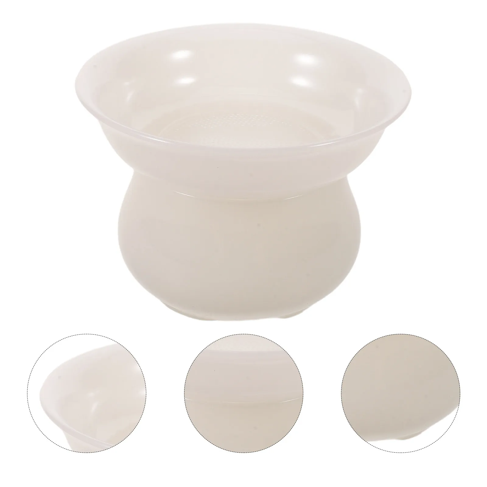 Porcelain Ceramic Tea Strainer Infuser Filter Colander Stand Holder Ceramic Loose Leaf Steeper Chinese Kongfu Tea Ceremony