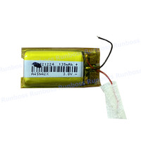 2pcs/lot 160mAh/135mAh Headset Battery for Shokz Aeropex S801 S803 S810 AS800 AS820 AS600 AS650 AS660 Openrun Pro 2 Earphone