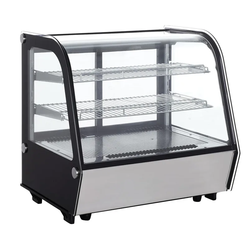 FOODLINE Cake Display Cabinet Stainless Steel Refrigerated Cabinet For Patisserie Daily Multi‑flavor Cake Storage And Display