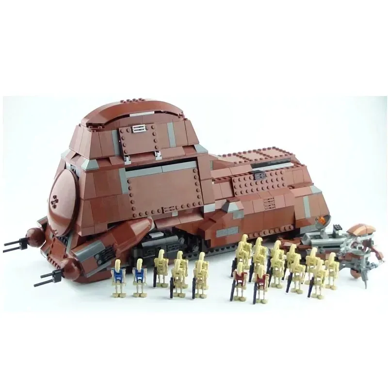 Hot Speelgoed Star Wars 1326 PCS Handel Federatie MTT Model Klassieke Bouwstenen Bricks Compatibel Legoing 7662 Kerst Speelgoed