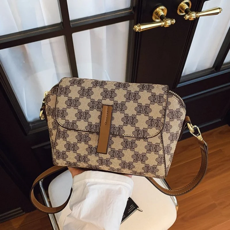 

Модная женская сумка через плечо из кожи премиум-класса с модным парижским стильным повседневным стилем ​