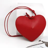 SimpleNiche Versatile Crossbody Bag Women's Small Heart-Shaped Bag High-Quality 3D Love Affair ALAI Fashionable Chinese Bag