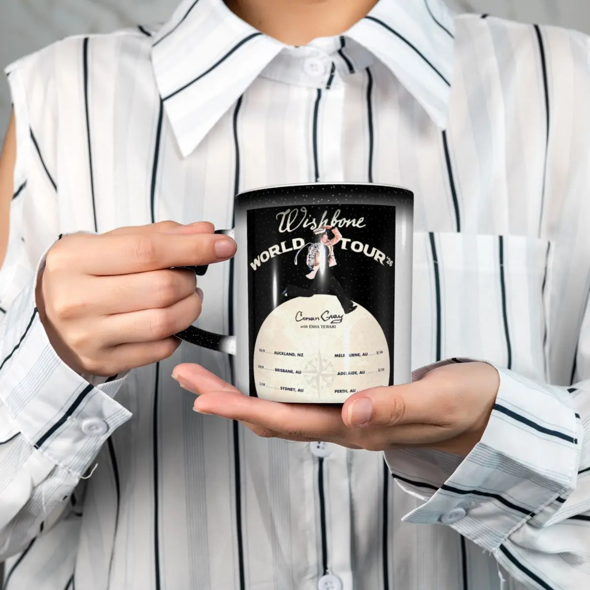 Conan Gray Found Heaven Bayingimg Mug Funny Ceramic Coffee Cups Tea Mugs Milk Cup Drinkware Gift for Friends