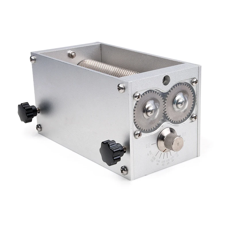 Three-axis malt grinder for home brewing, electric and manual dual-mode, a must-have for craft beer enthusiasts