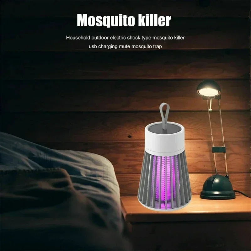 Xiaomi-USB Carregamento Mosquito Lâmpada, Armadilha Elétrica Portátil, Assassino De Insetos, Repelente De Insetos, Quarto Ao Ar Livre