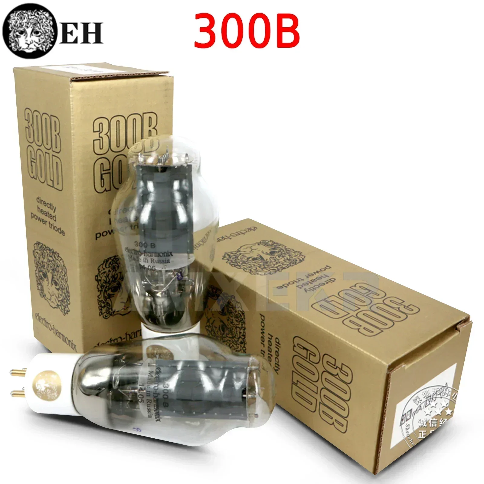 

Russian EH-gold Feet, Gold Grid, 300B GOLD Tube, Original Matching