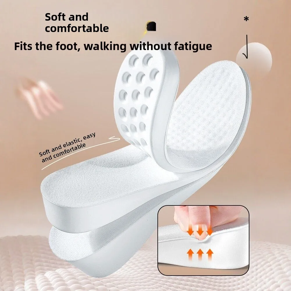 Invisible Heightening Shoe Inserts Women's Men's Arch Support Comfortable Footbeds Non-Slip Long-lasting Wear