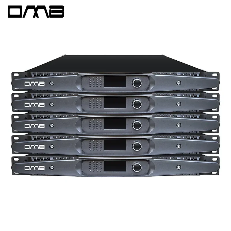 2000W 4 Channel Top Class Amplification Reliable Flexible Rack Digital Powersoft  Amplifier for Touring Applications