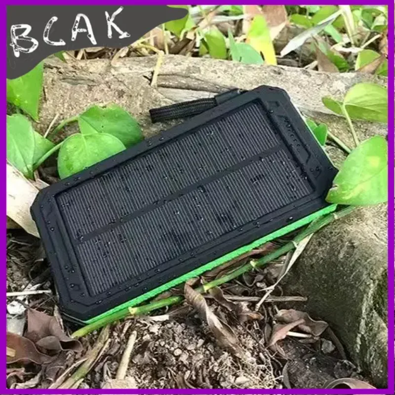 Quality Solar Power Bank 20000 Outdoor Camping Light Mobile Phone Multi-function Portable Large-capacity Mobile Power Supply BCA