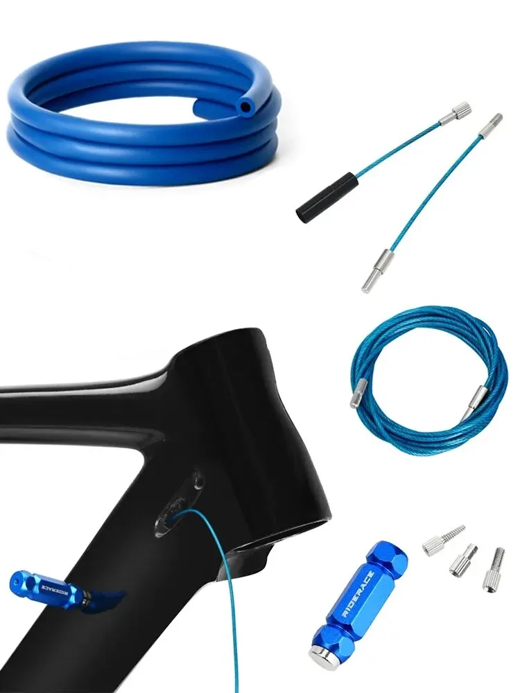 Fahrrad Interne Kabel Routing Kit Für Fahrrad Rahmen Berg MTB Rennrad Bremse Shift Hydraulische Innen Draht Installieren Guide Tool