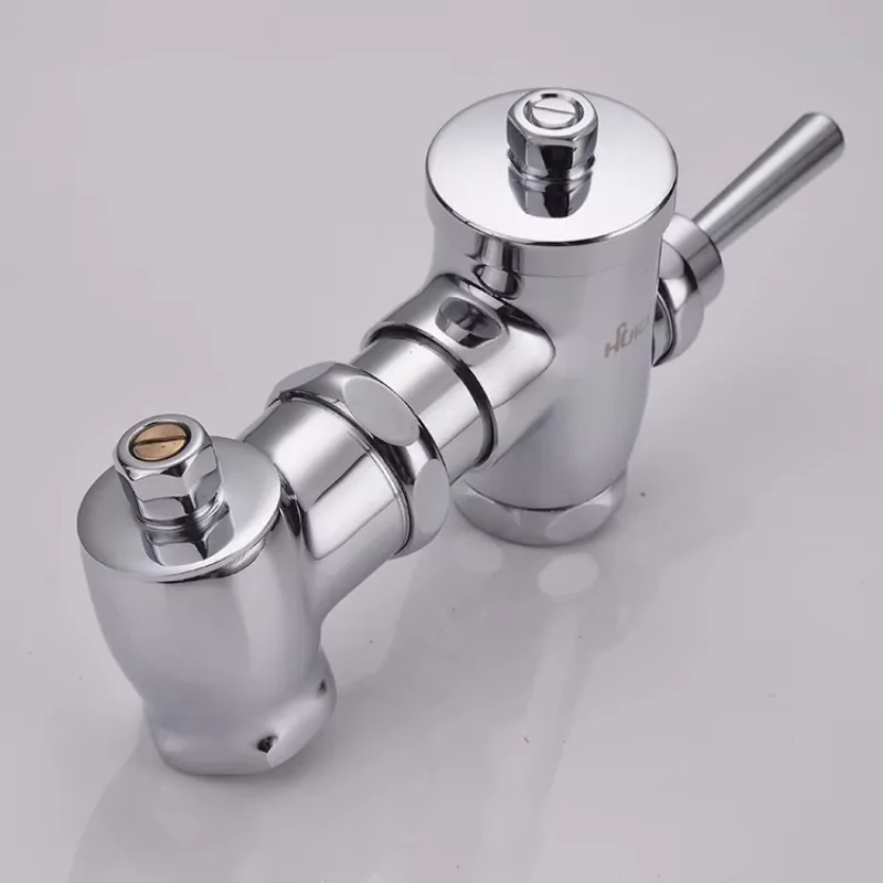 Simple Style Hand Pressed Brass Urinal Flushing Valve Delayed Urine Flushing
