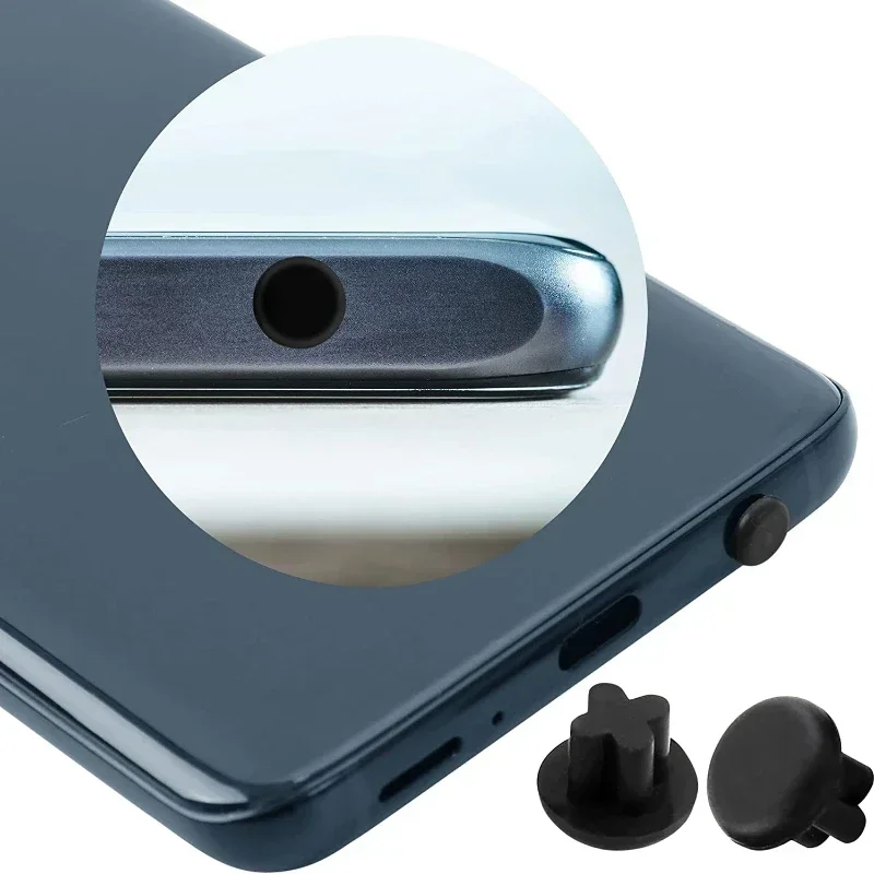 سيليكون مكافحة الغبار التوصيل نوع C الغبار التوصيل 3.5 مللي متر سماعة جاك غطاء USB نوع-C شحن ميناء الغبار التوصيل لسامسونج هواوي Xiaomi