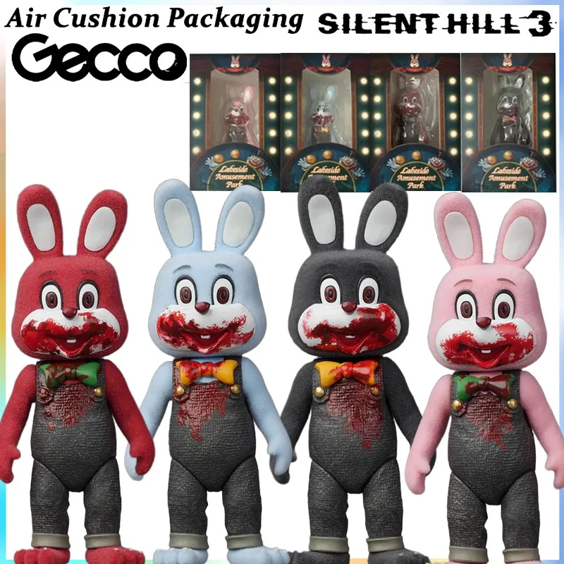 

GECCO SILENT HILL Genuine Horror Movie Series Robbie Kills Rabbits Ratio Assembly Mini Ver Horror Game Action Figures Model Toys