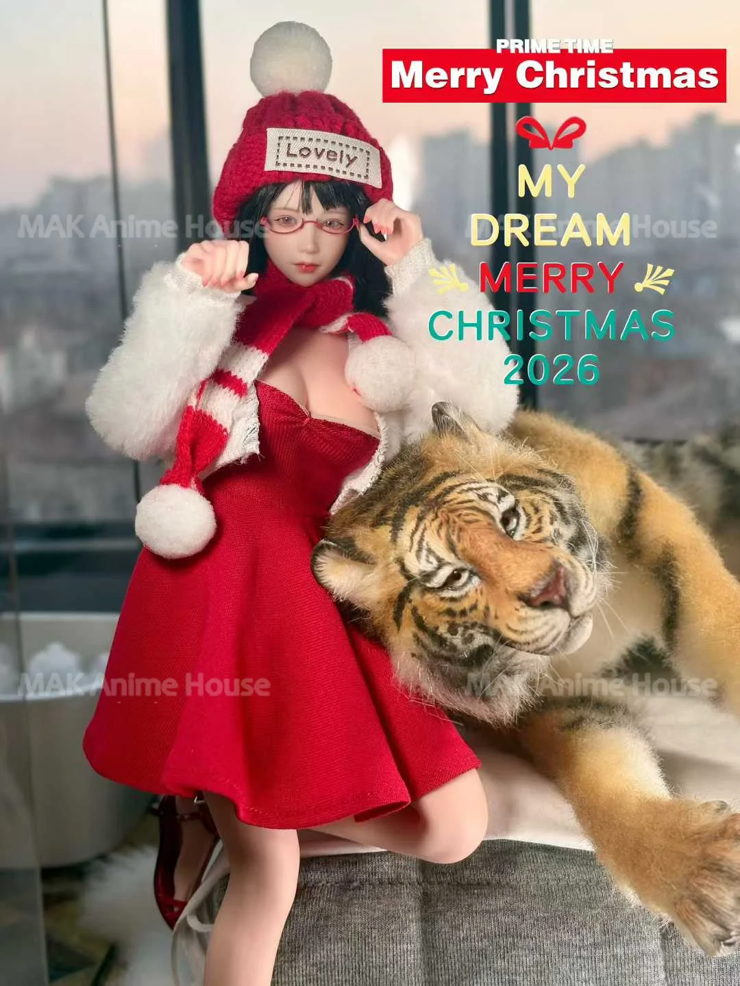 Robe rouge de noël trapèze, sans bretelles, échelle 1/6, modèle de vêtements français qui emettent la taille pour figurine d'action féminine de 12 pouces, corps de soldat