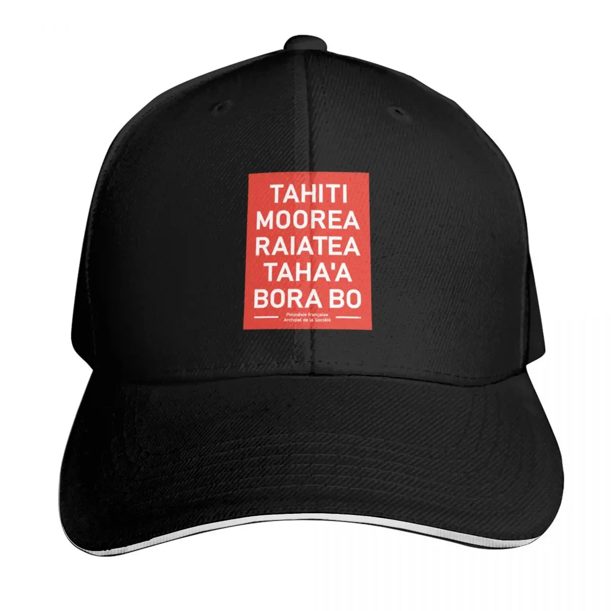 Tahiti Bora Bora Moorea Love Surf Pacific French Polynesia Baseball Cap Men Women Casual Summer Sport Sun Cap