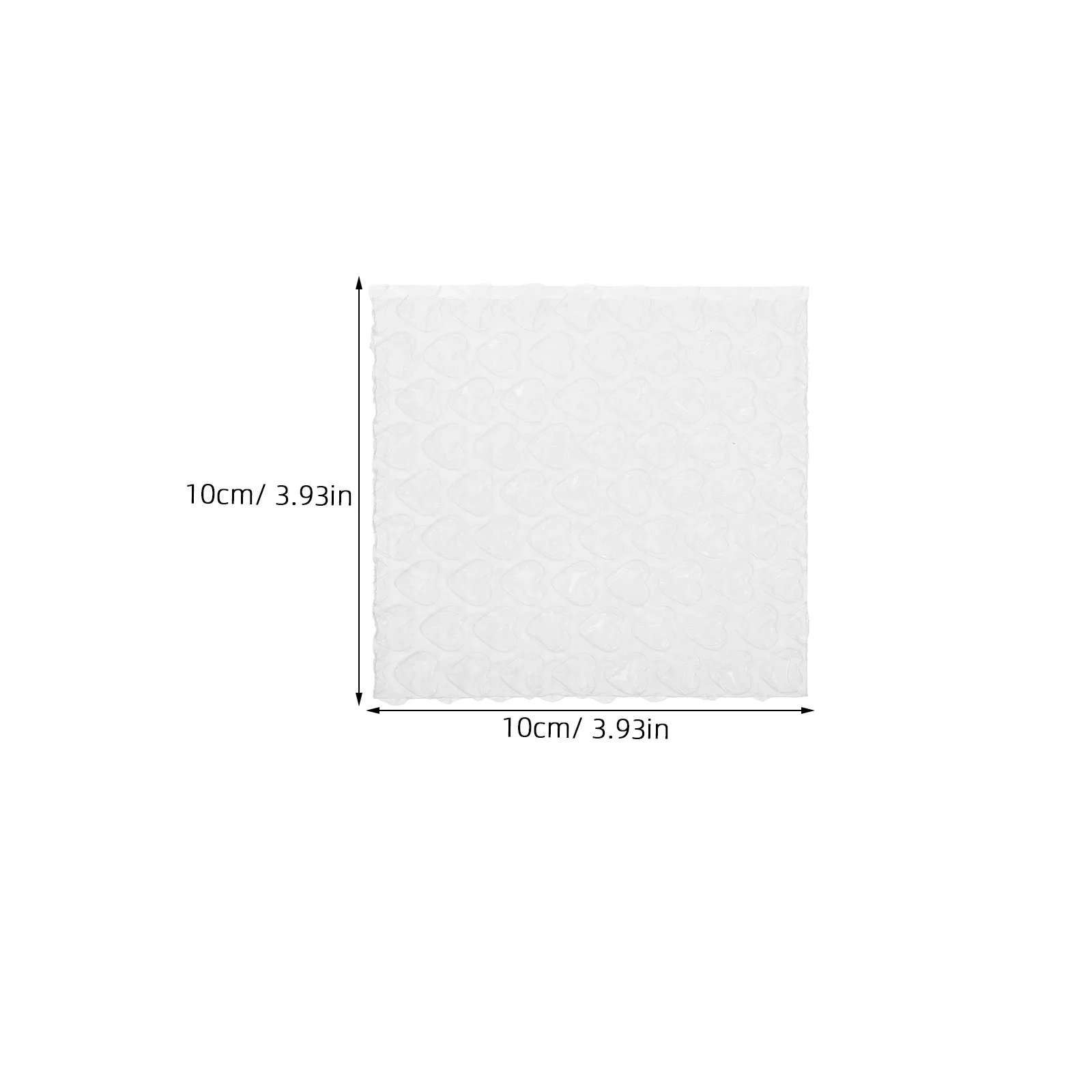 Enveloppe à bulles en forme de cœur, 100 pièces, sac d'emballage de protection épais pour l'expédition, rembourrage, enveloppe Express rembourrée