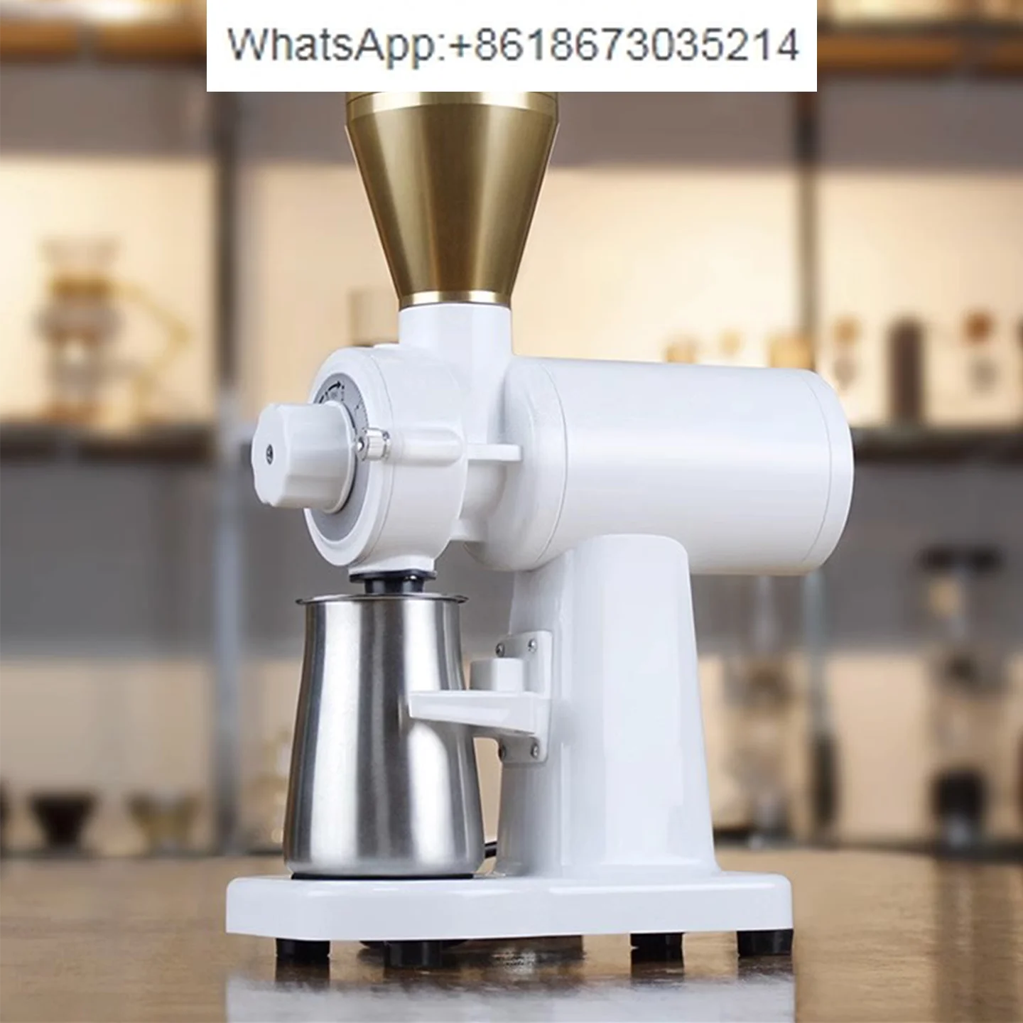 Hand brewing single product Italian bean grinder, household grinder Electric grinding coffee bean grinder