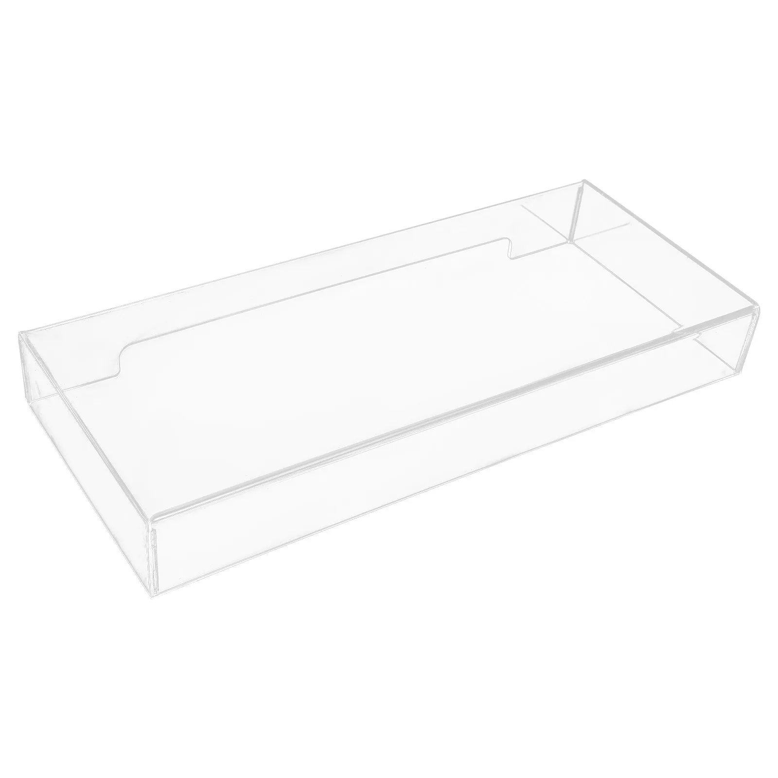 Clear Acrylic Transparent Keyboard Cover Waterproof Protective Case for Household Computer Keyboard Cover Protector