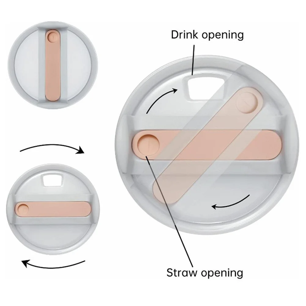 Replacement Lids for Stanley 40 oz Tumbler With Handle Cap Fit Quencher H2.0 40oz Mug Cup Accessories