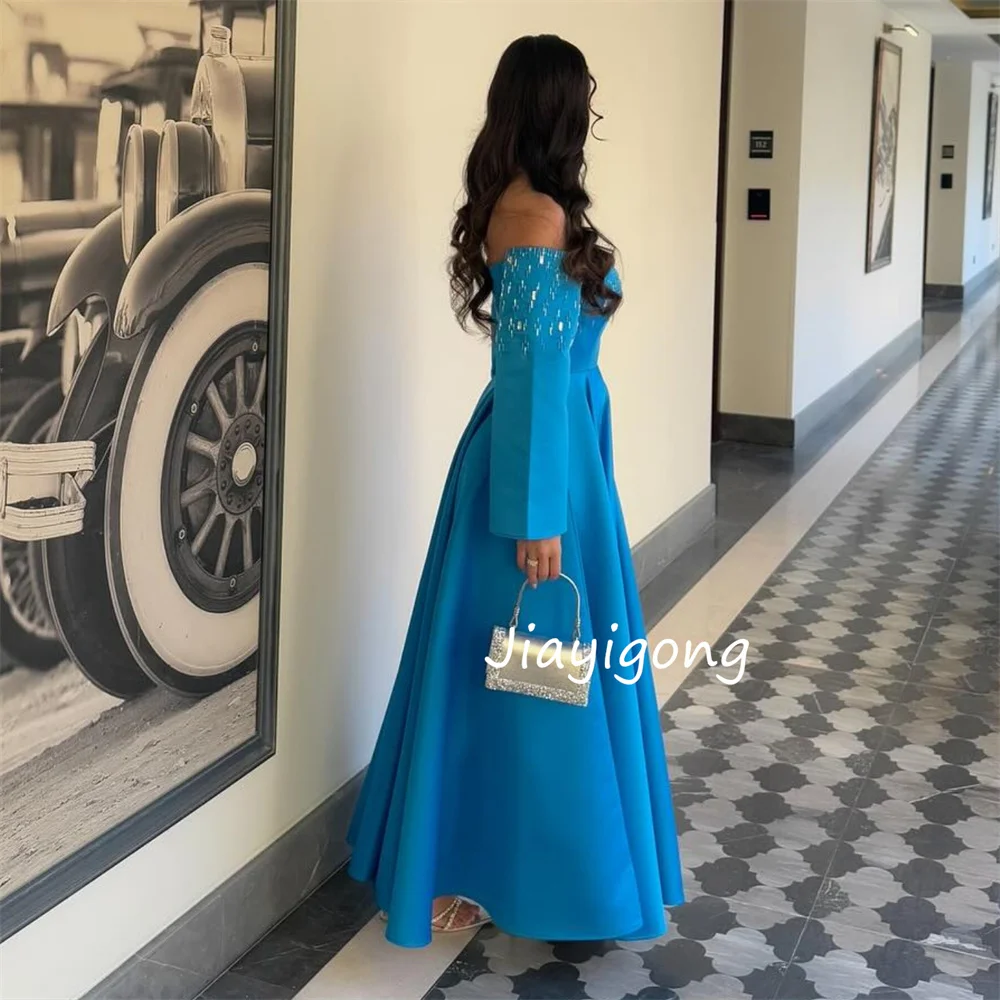 Taglie personalizzate disponibili Abiti midi con scollo a barca a trapezio con paillettes Occasioni su misura Alta qualità Elegante