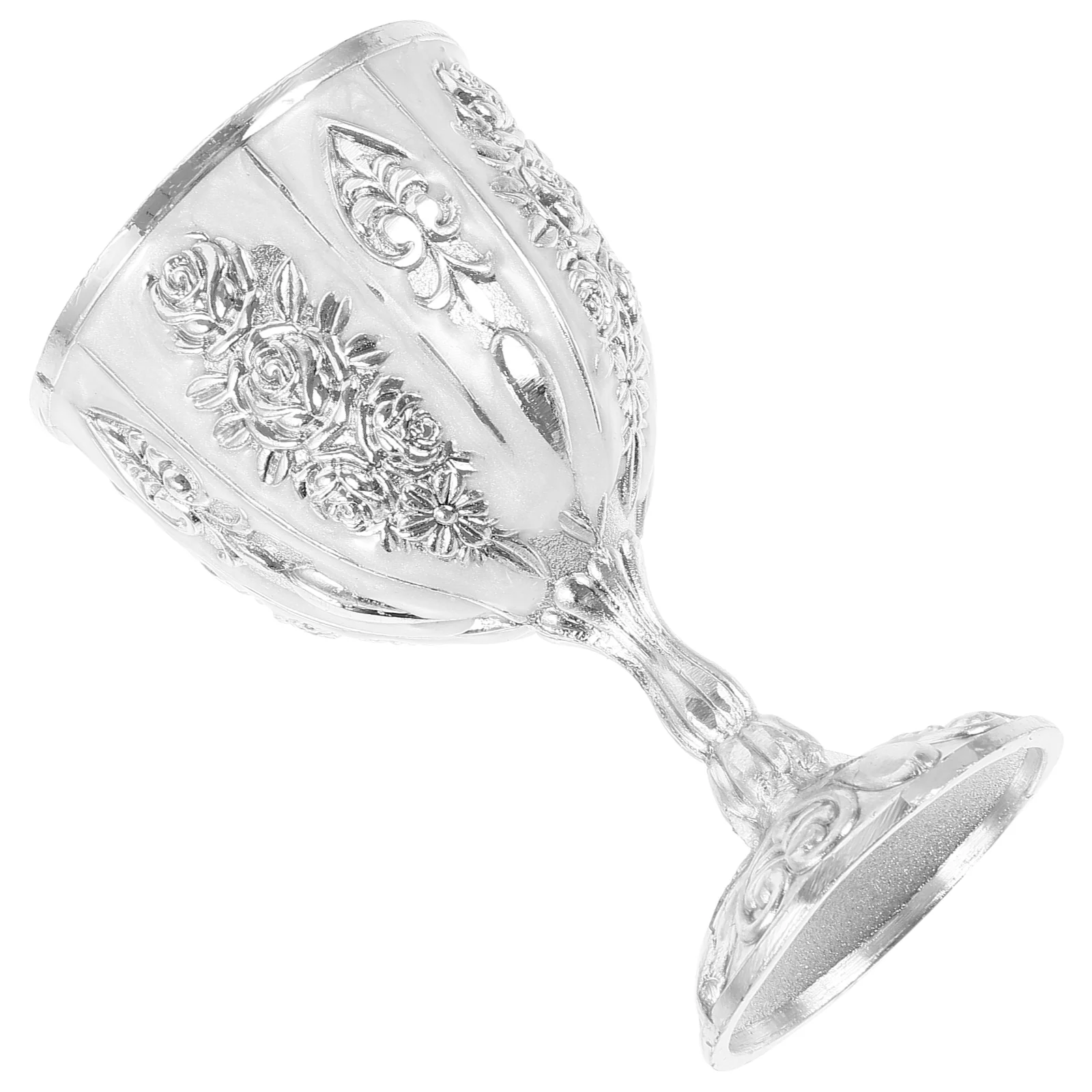 

European High end Retro Zinc Alloy Cup Medieval Shot Glass Cocktail Drinkware Delicate Vintage Bar Home Decor Unique
