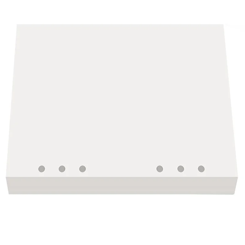 

XB-A5 6-кольцевая наклейка-органайзер для переплета, двухсторонняя многоразовая вставка, заправки-пустая бумага, страница, 80 листов