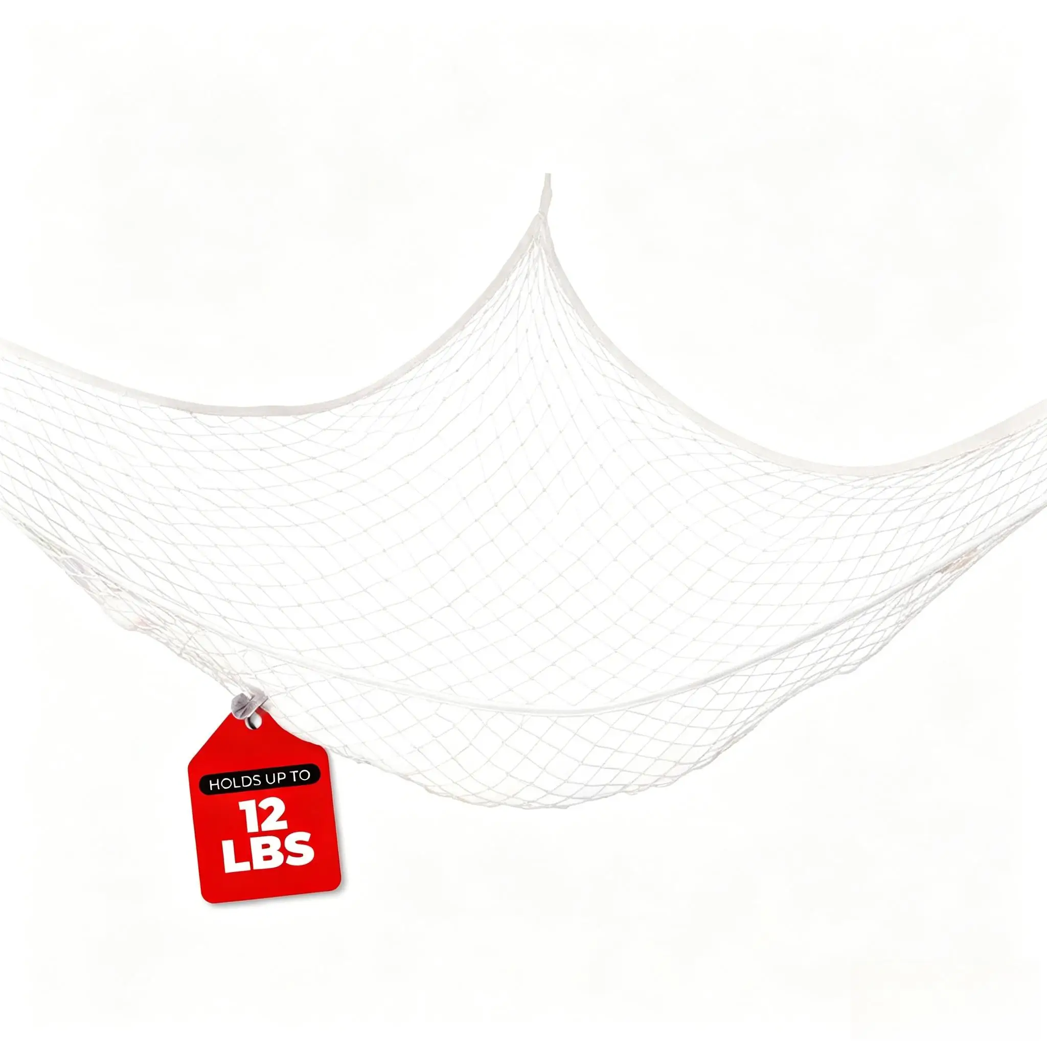 Life-Saver Hollow Out Toy Net - Unique Wall Corner Hammock Storage for Kid’s Playroom Holds Up to 12 LBS Perfect for Organizing Small Toys