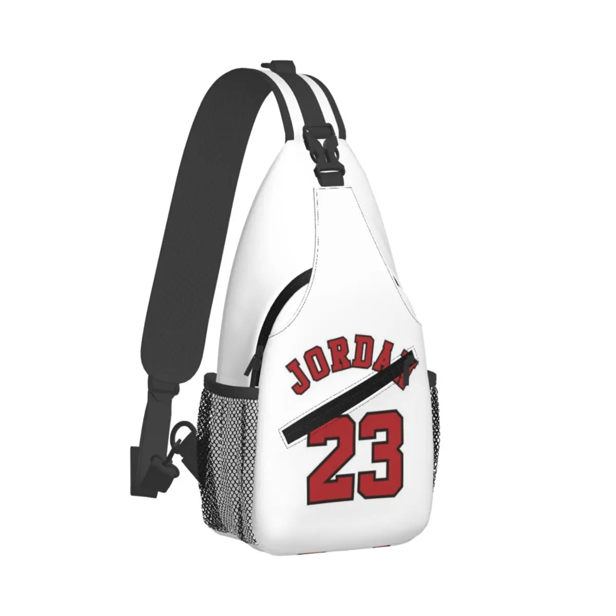 Sling Bag for Men Women Michael-Jordan 23 Crossbody Backpack Casual Hiking Daypack for Travel Sport Running Chest Bag