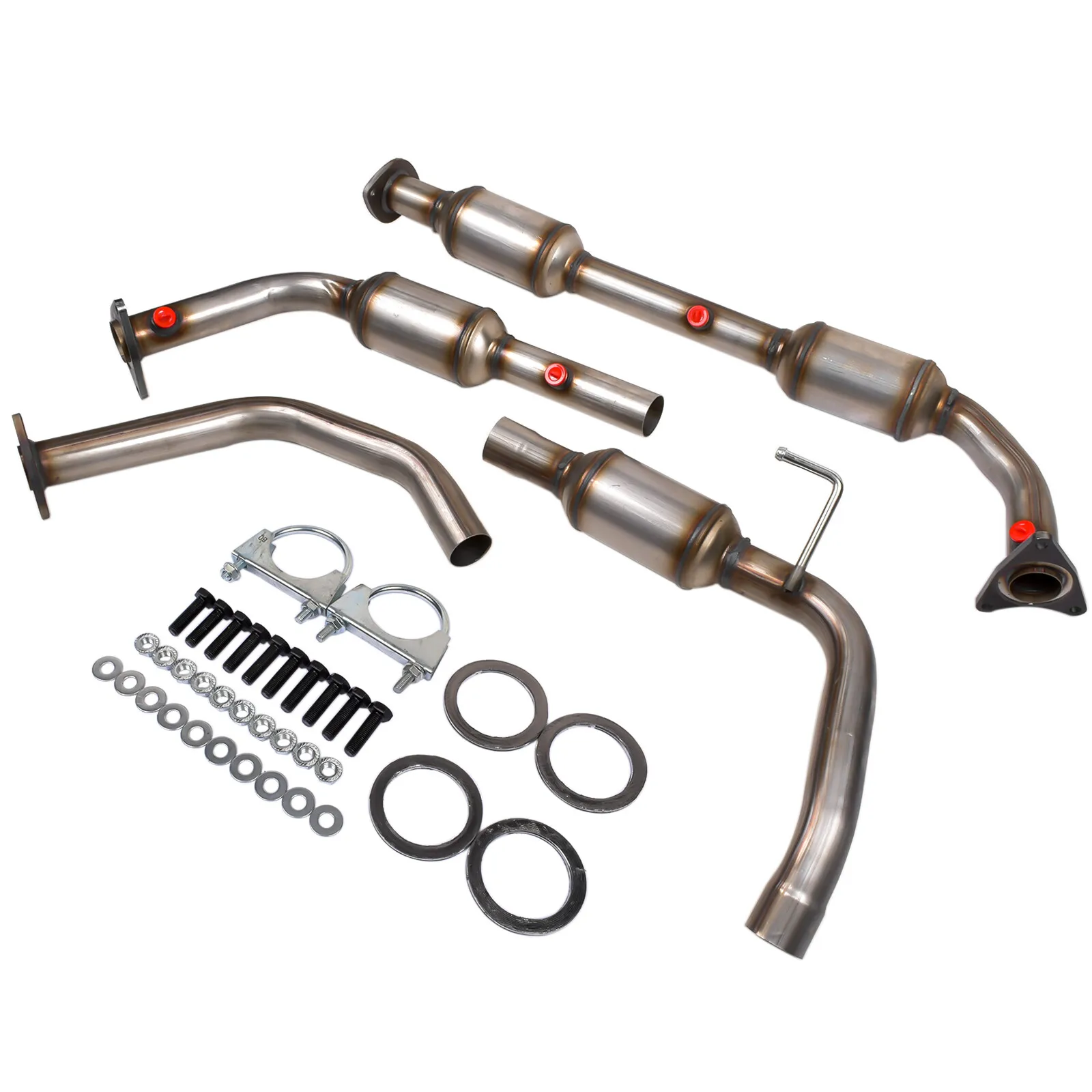 AP01 For Toyota Tundra 4.6L 5.7L V8 2010-2017 Catalytic Converter Set Left & Right OE54723, OE56250