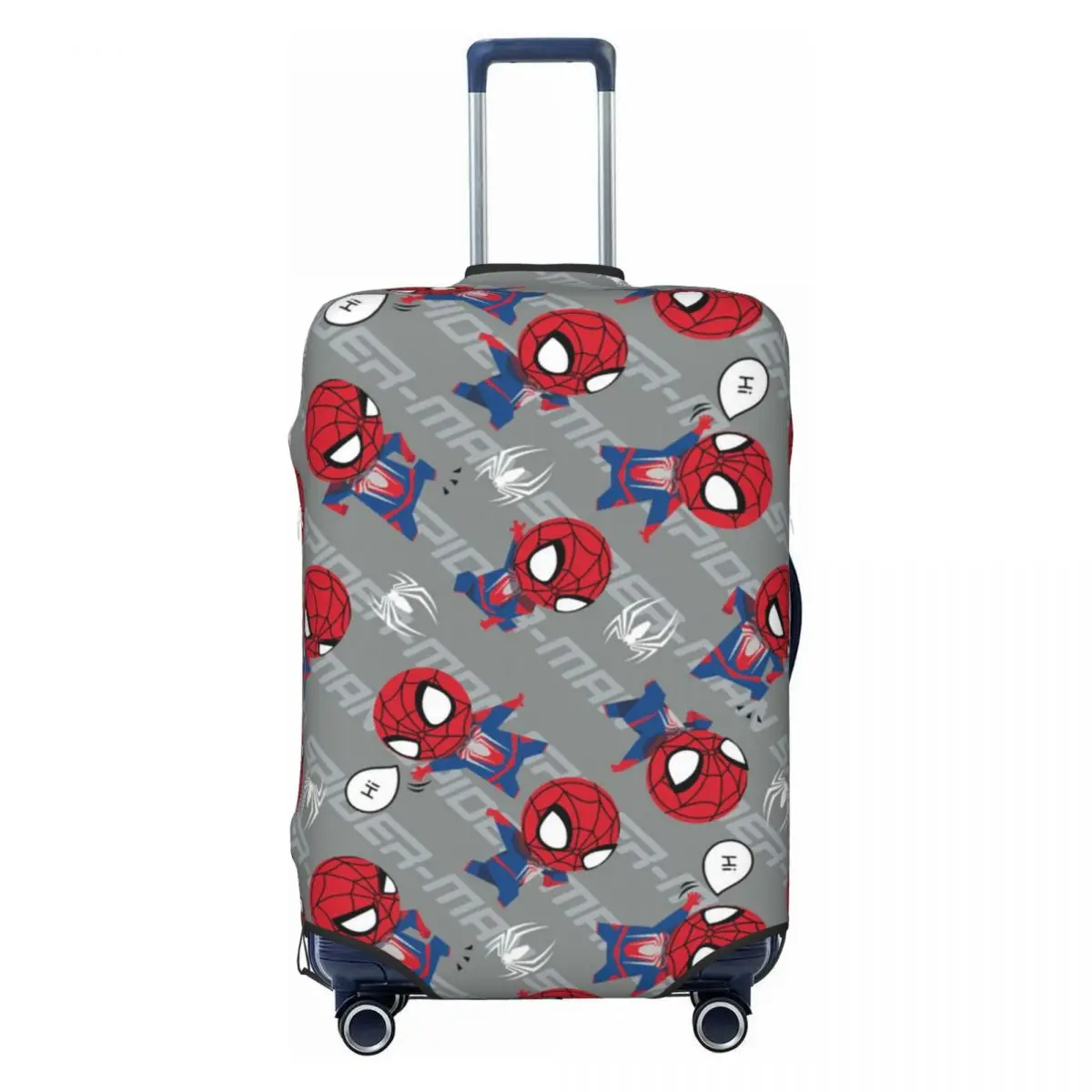 

Cartoon Superhero Spiderman Luggage Cover Elastic Travel Suitcase Protective Covers Fits 18-32 Inch