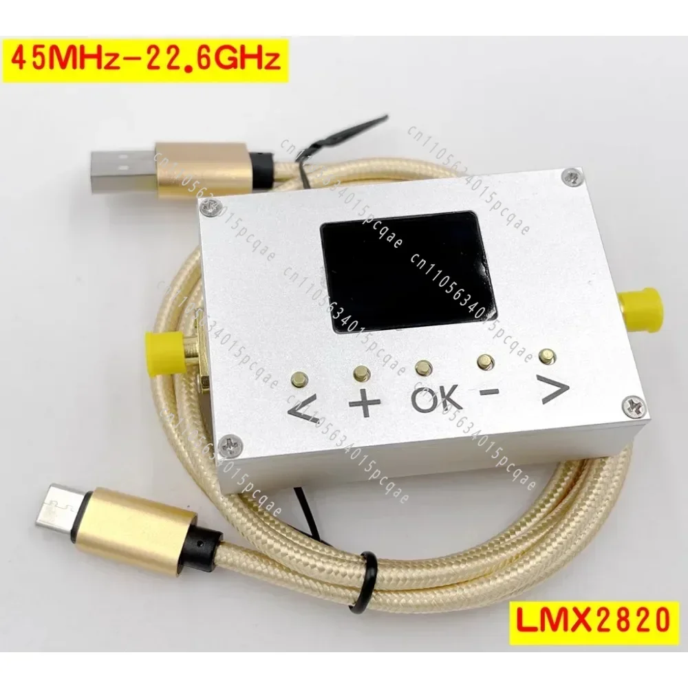45M To 22.6GHz Phase-locked Loop Local Oscillator Radar Continuous Wave New LMX2820 RF Source Module