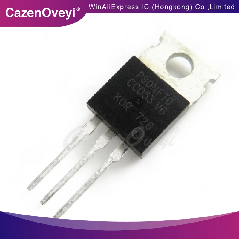 10 шт. STP80NF70 P80NF70