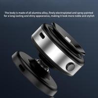 360 Rotation Car Phone Holder Magnetic Wireless Charger Vacuum Suction Mount 15W Wireless Charger For iPhone D0L7