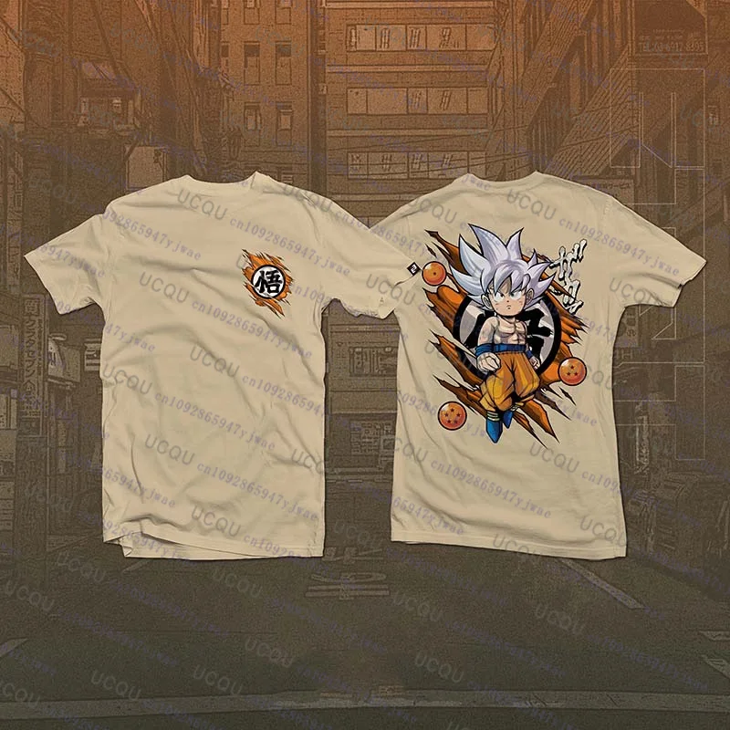 Goku Dragon Balls Anime t-shirts hommes/femmes surdimensionné décontracté coton t-shirt Harajuku Streetwear Y2k unisexe Cosplay t-shirt à manches courtes