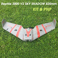 Reptile S800 V2 SKY SHADOW 820mm Wingspan Gray FPV EPP Flying Wing Racer KIT / PNP