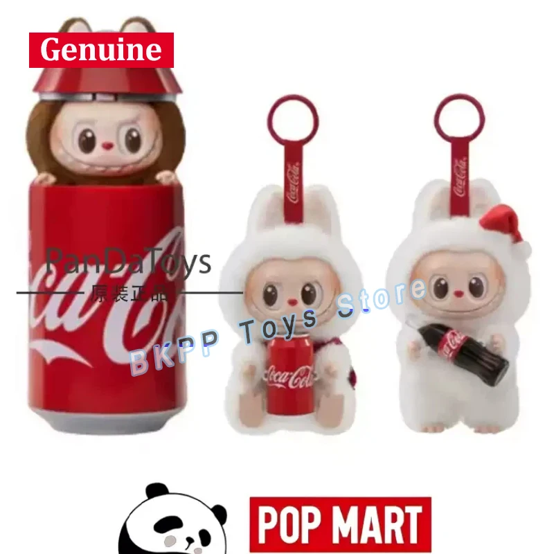

Original POPMART LABUBU 3.0 Coca Cola Vinyl Plush Pendant Blind Box Cute Labubu Toys Collectibles Holiday Surprise Gifts