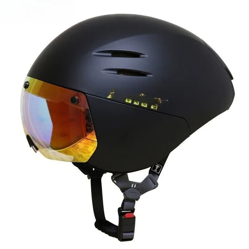 

Road Bike Tiesan Helmet Time Trial Pneumatic Integrated Cycling Helmet Female Adult Pneumatic Men's and Women's Models