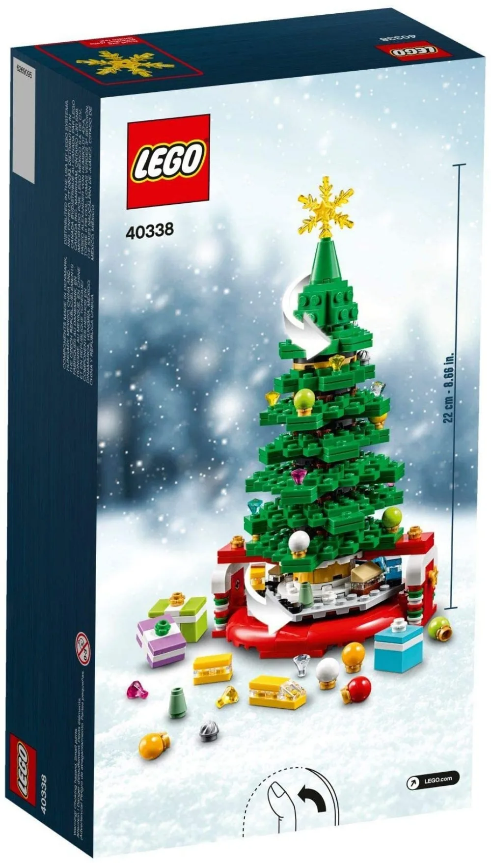 LEGO 40338 Holiday Christmas Tree 2019 Limited Edition for Children\'s Kids Birthday Xmas Gift 392 Pieces