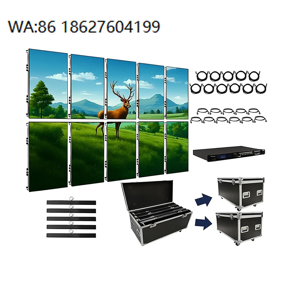 high resolution full color cinema events Turnkey Led Video Wall Display P26 P29 P39 P48 Led Rental Display Screen Panel Stage L