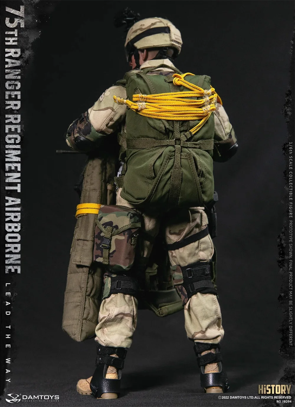 DAMTOYS DAM 78094 US.75th Ranger Armor Force Soldier Set completo Action Figure mobile regalo per i fan raccogliere 1/6