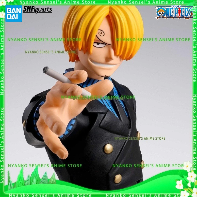 

In Stock Bandai One Piece Sanji SHF The Dawn of Adventure 15cm Action Figure Anime Models Toy Doll Gift Hobby Trendy Collectible
