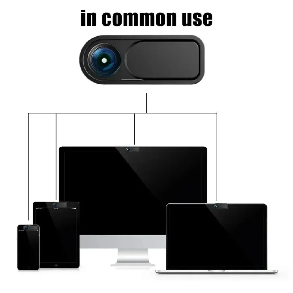 Sliding Webcam Cover Anti Peeping Privacy Protector Camera Lens Shutter Sticker For Laptop Tablet Mobile Phone Camera Blocker