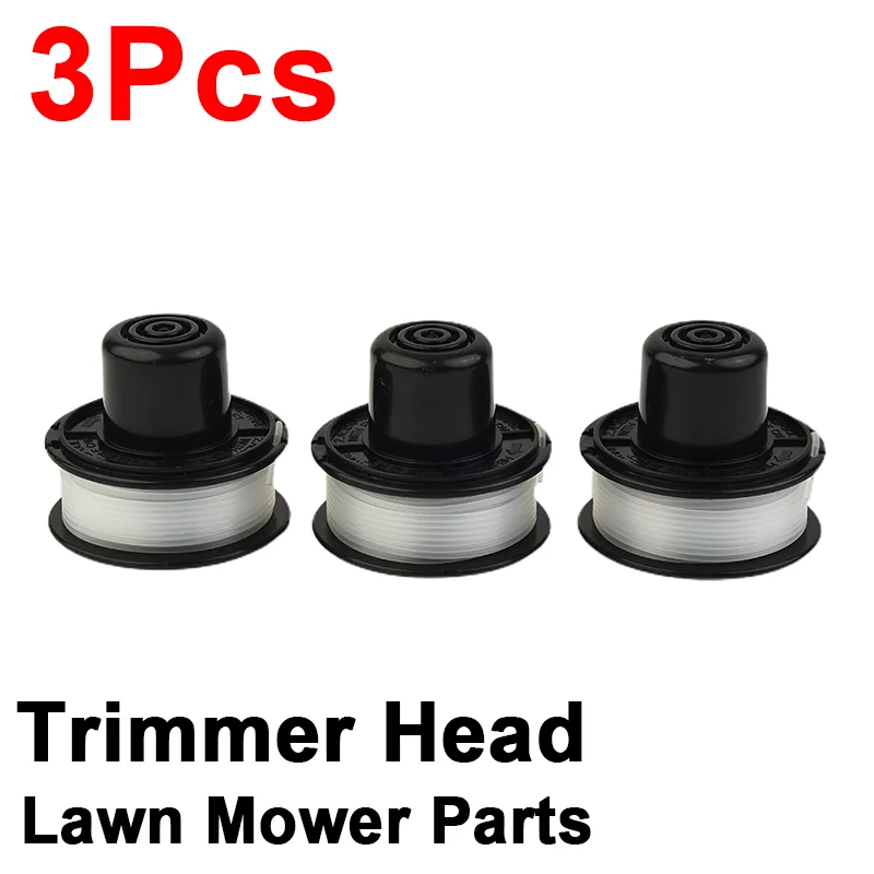 

3pcs Trimmer Heads Black & Decker Bump Feed Spool A6226 GL250 GL310 GL360 New Grass Weeds Trimmer Heads Garden Tools