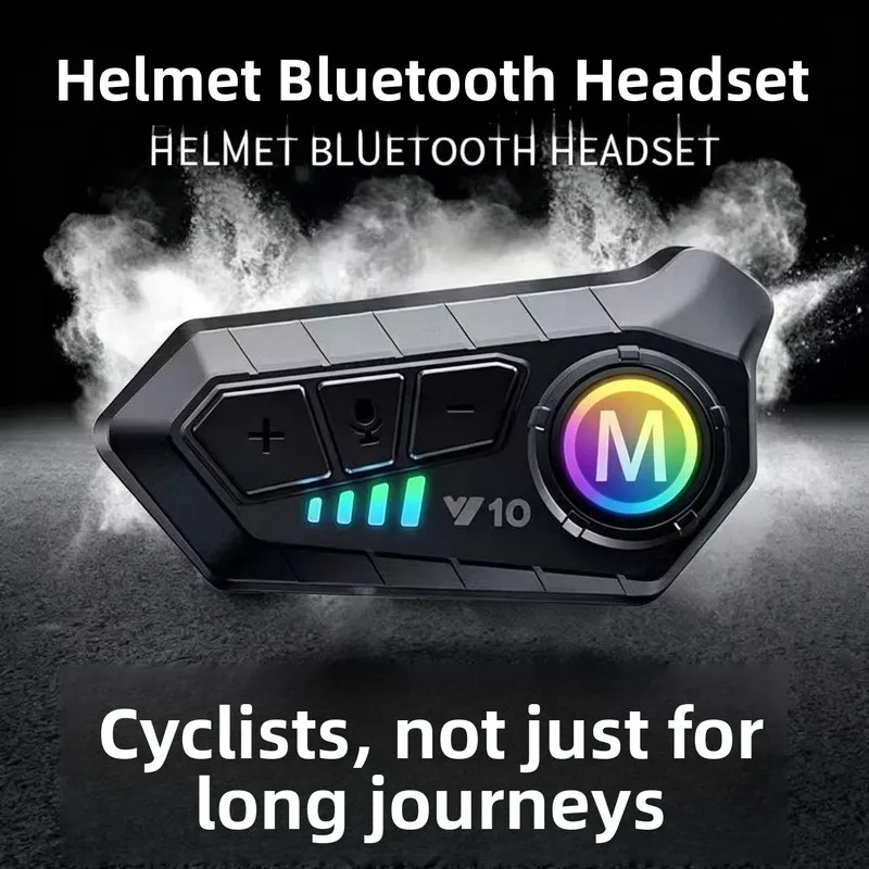 HUIBAOGE Motorcycle helmet with convenient Bluetooth headset, voice assistant, ultra-clear sound quality, long battery life