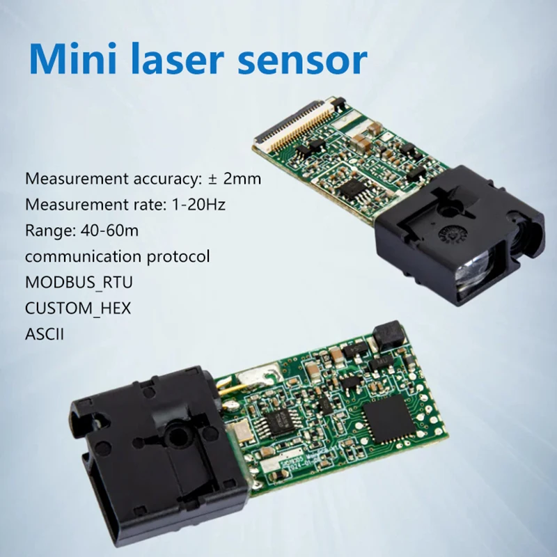 40m Infrared Ranging Sensor Module, High Precision Laser Distance Measuring Module