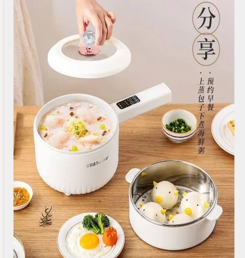 وعاء كهربائي ألماني ذو سعة كبيرة 220 فولت، طلاء سيراميك أوتوماتيكي، طباخ متعدد لأرز النودلز BDL #6