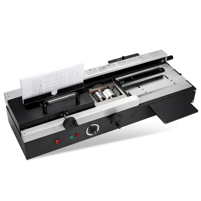

Factory Price Commercial Electric Heating Files Books Hot Melt Adhesive Manual Binding Machine For Classified Document Binding