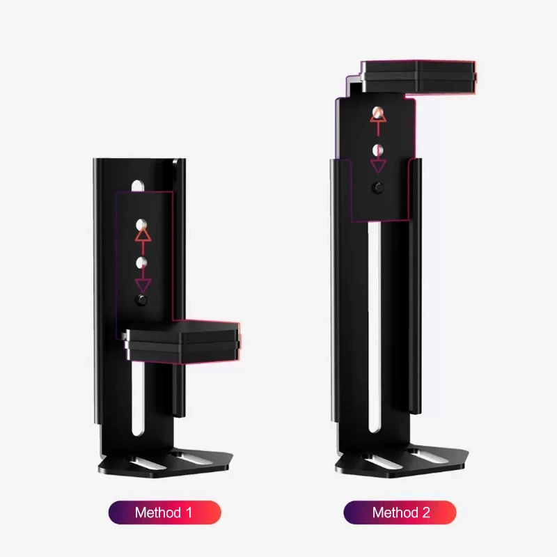 Thermalright HR-SCV-2, GPU Mounting Bracket for Desktop Computer Graphics Card Anti-Vibration Pad Support Frame 8.5-109mm ADJ.