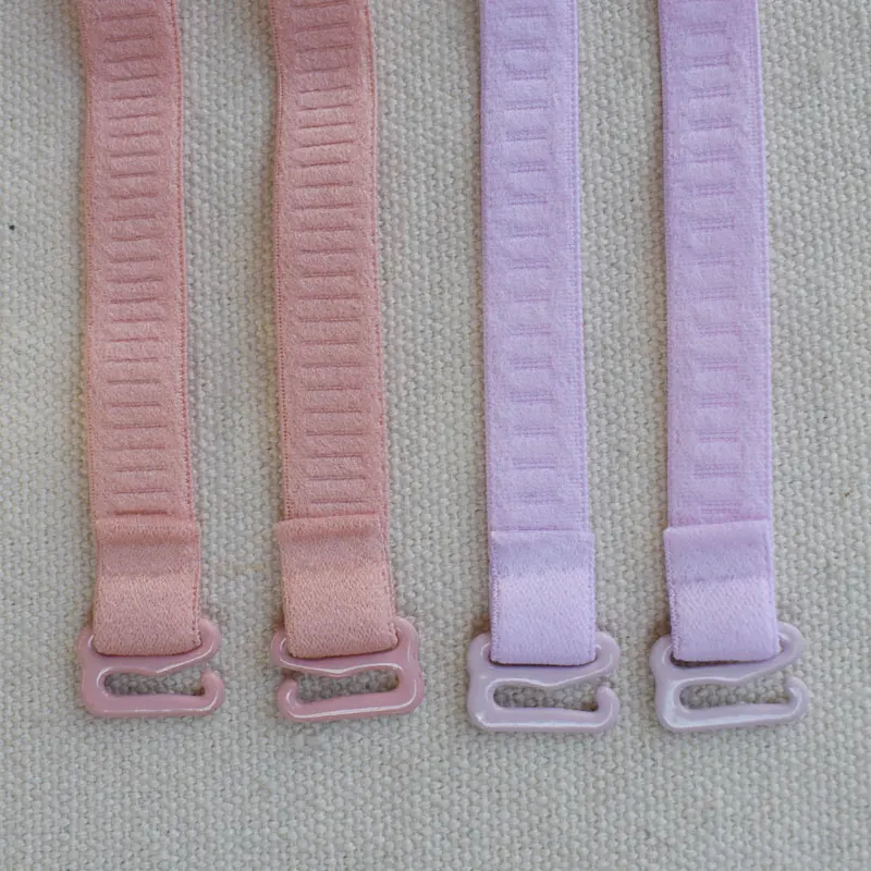 50cm Length/1.0cm Width Elastic Adjustable Removable Multi Color Lady Bra Accessories Shoulder Bra Straps Replacement